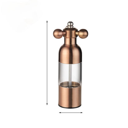 Black Pepper Mill Salt Pepper Grinder Spice Grinder Kitchen Creative Gadgets Pepper And Salt Grinder Grindering