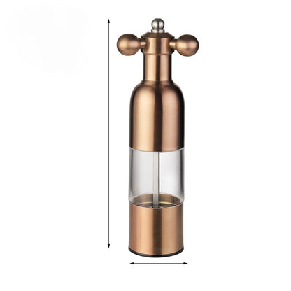 Black Pepper Mill Salt Pepper Grinder Spice Grinder Kitchen Creative Gadgets Pepper And Salt Grinder Grindering