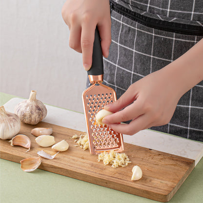 7PCS/SET Kitchen set Copper-plated stainless steel utensils Kitchen gadgets Ice cream spoon Peeler Garlic squeezer cooking tools