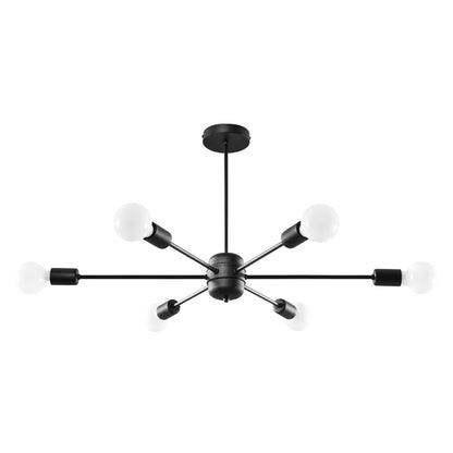 Chandelier steel Lango modern Design E27