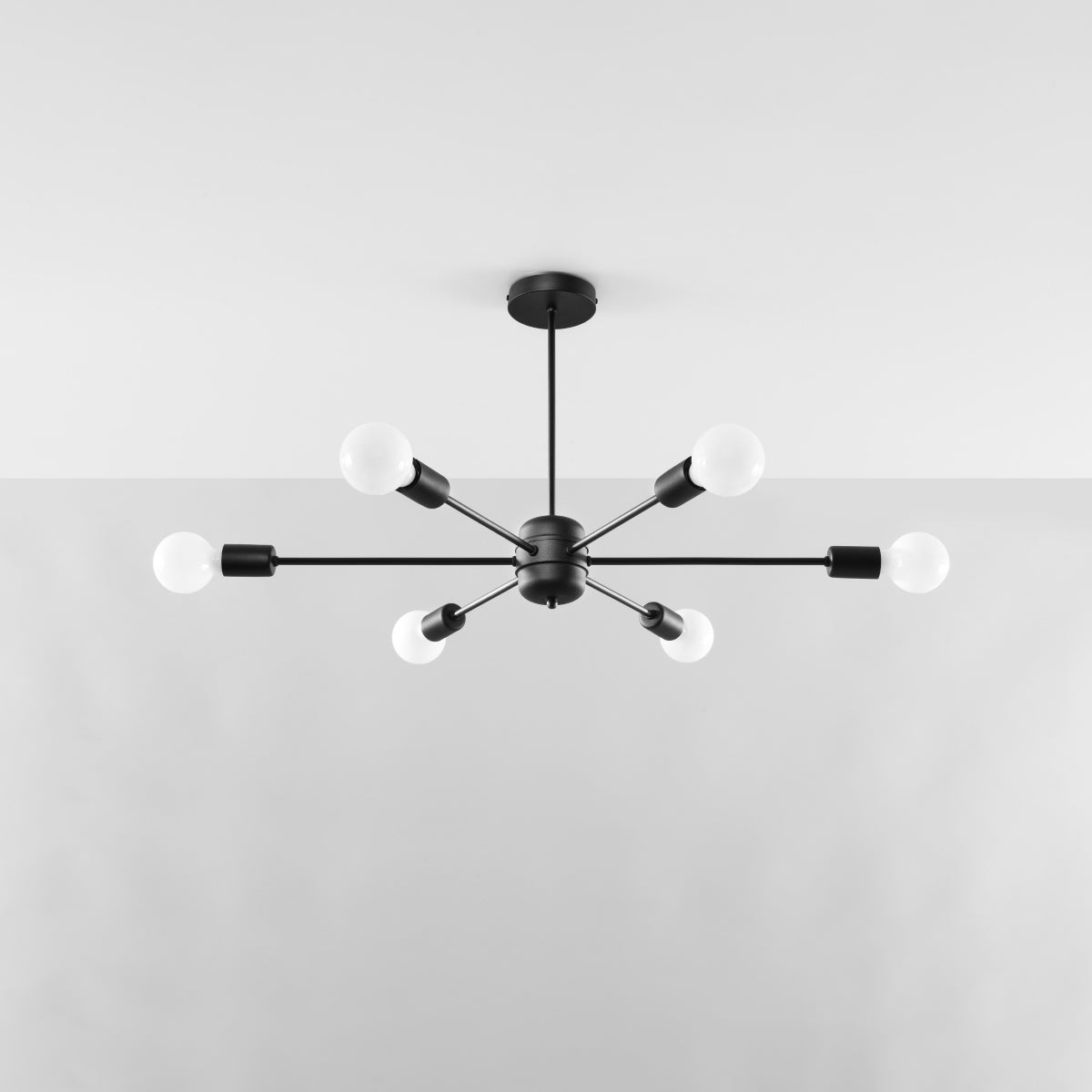 Chandelier steel Lango modern Design E27