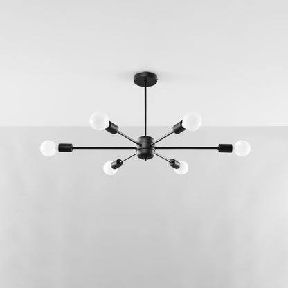 Chandelier steel Lango modern Design E27